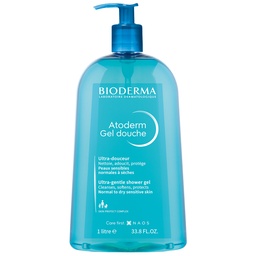 Bioderma Atoderm Shower Gel Bottle with Pump - 1L